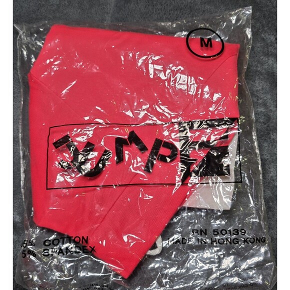 NWT Jump In Pink Cropped Short Sleeve V-neck Top Stretch Size Medium - Picture 5 of 5